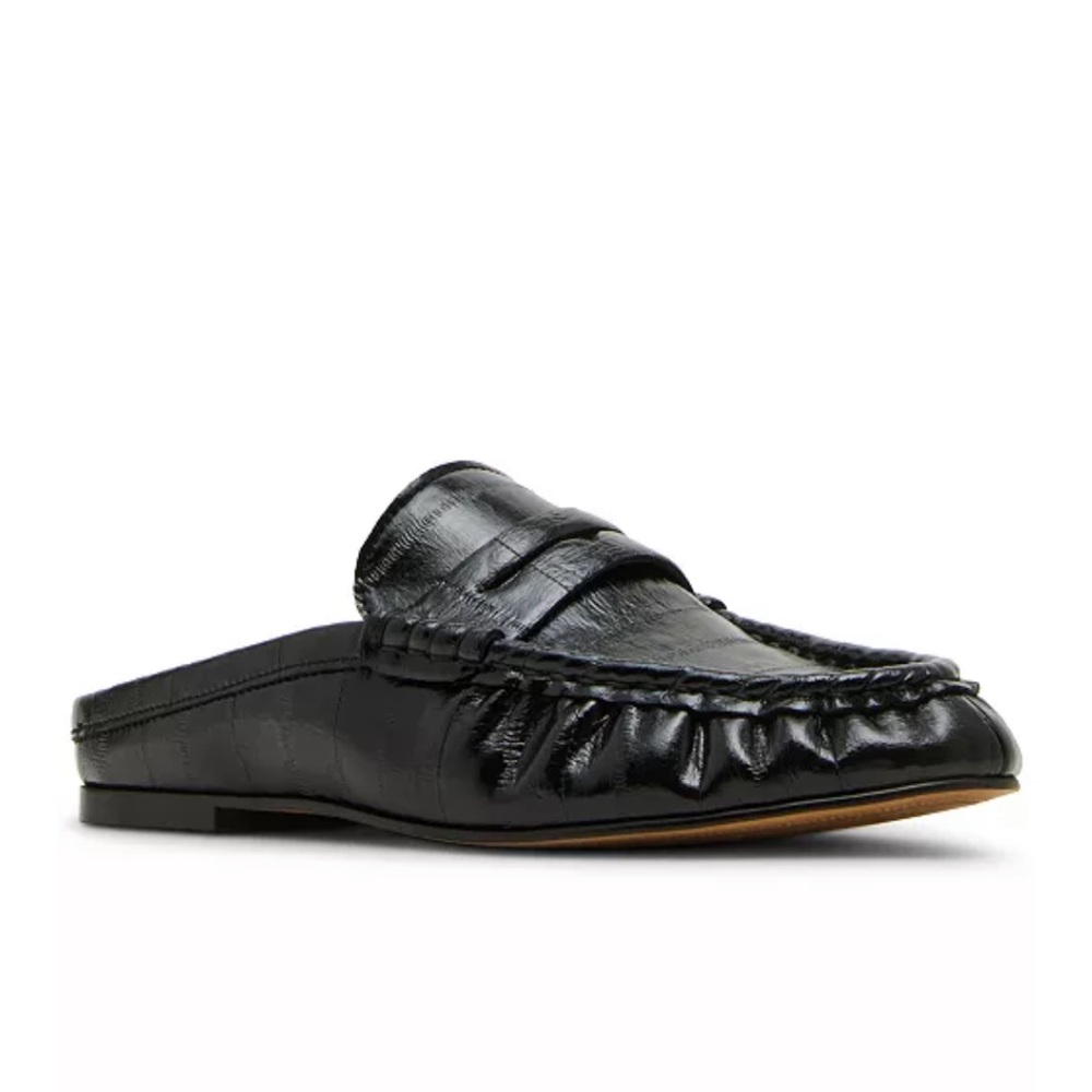 Steve Madden Women's Rafe Tailored Slip-On Loafer Mules